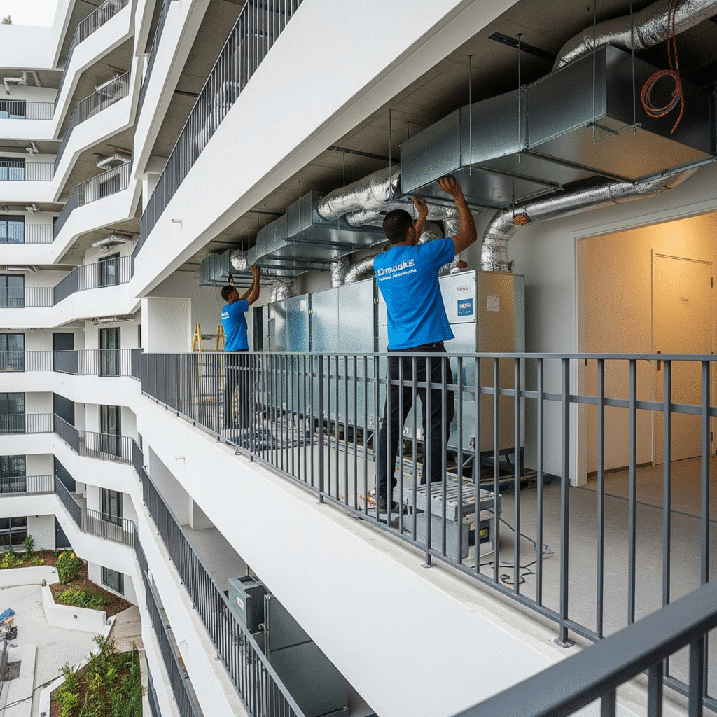 تركيب المكيفات المركزية