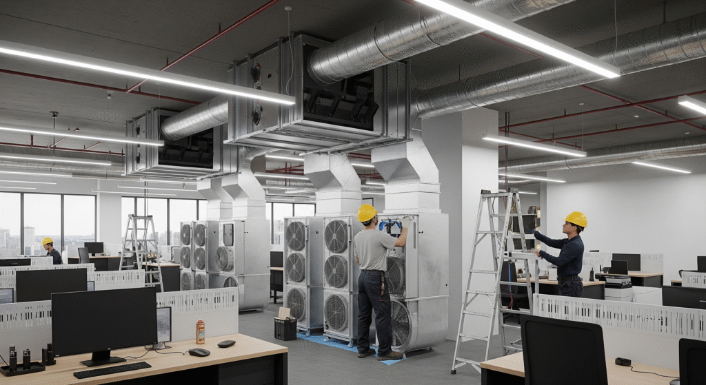 انظمة التكييف المركزي