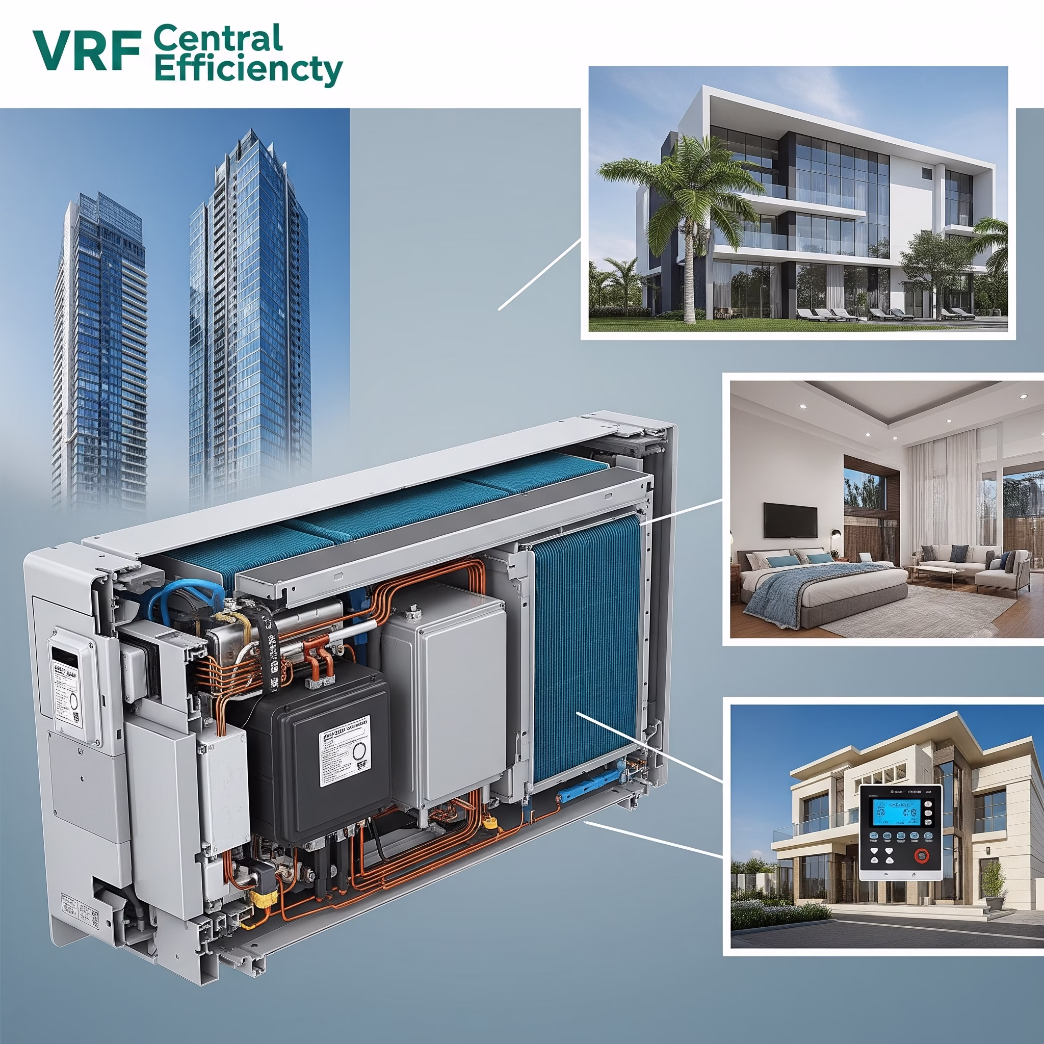 نظام التكييف المركزي VRF