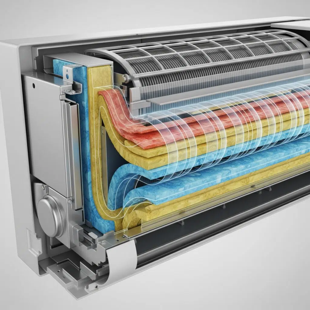 عازل حراري للمكيف