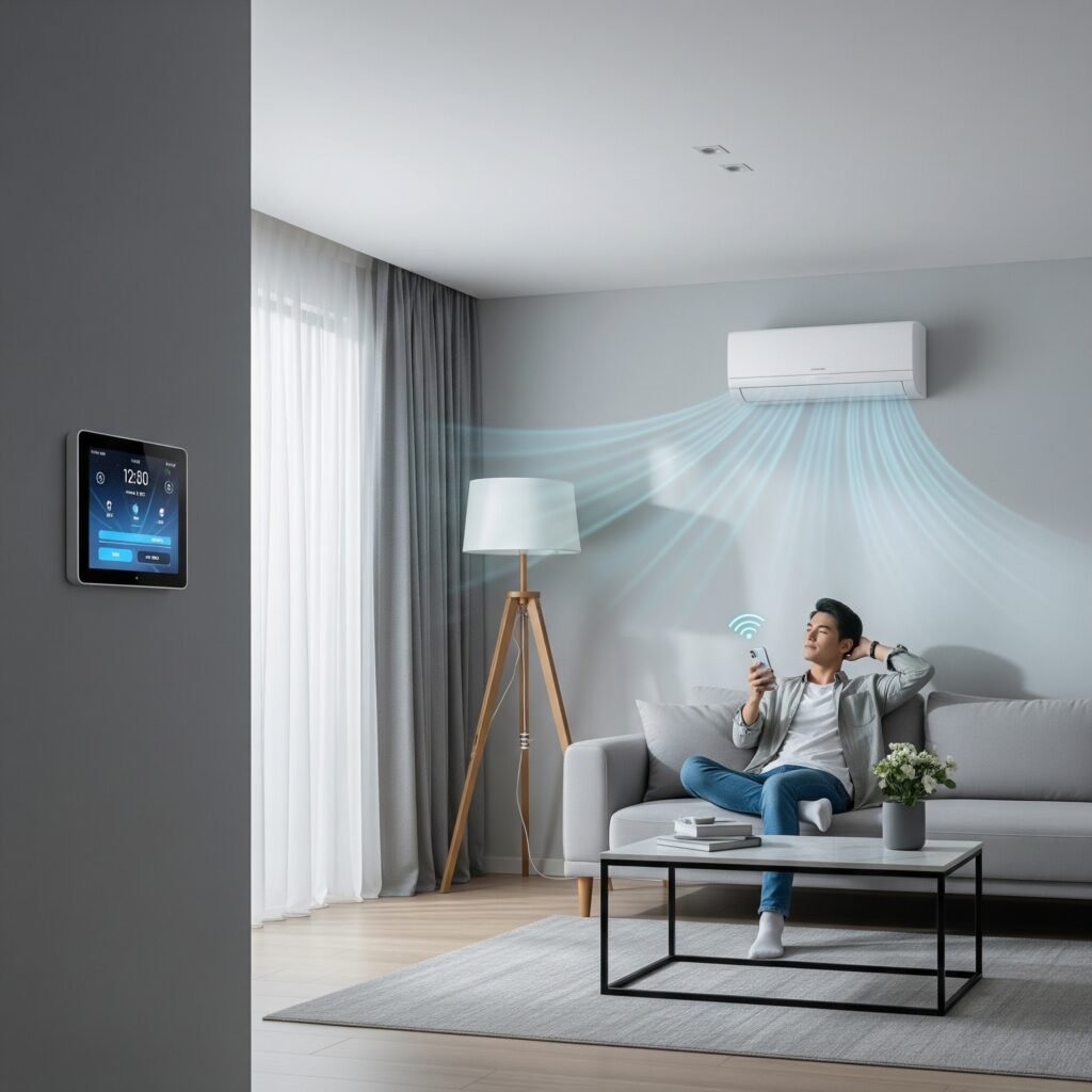 تقنيات التكييف الذكي