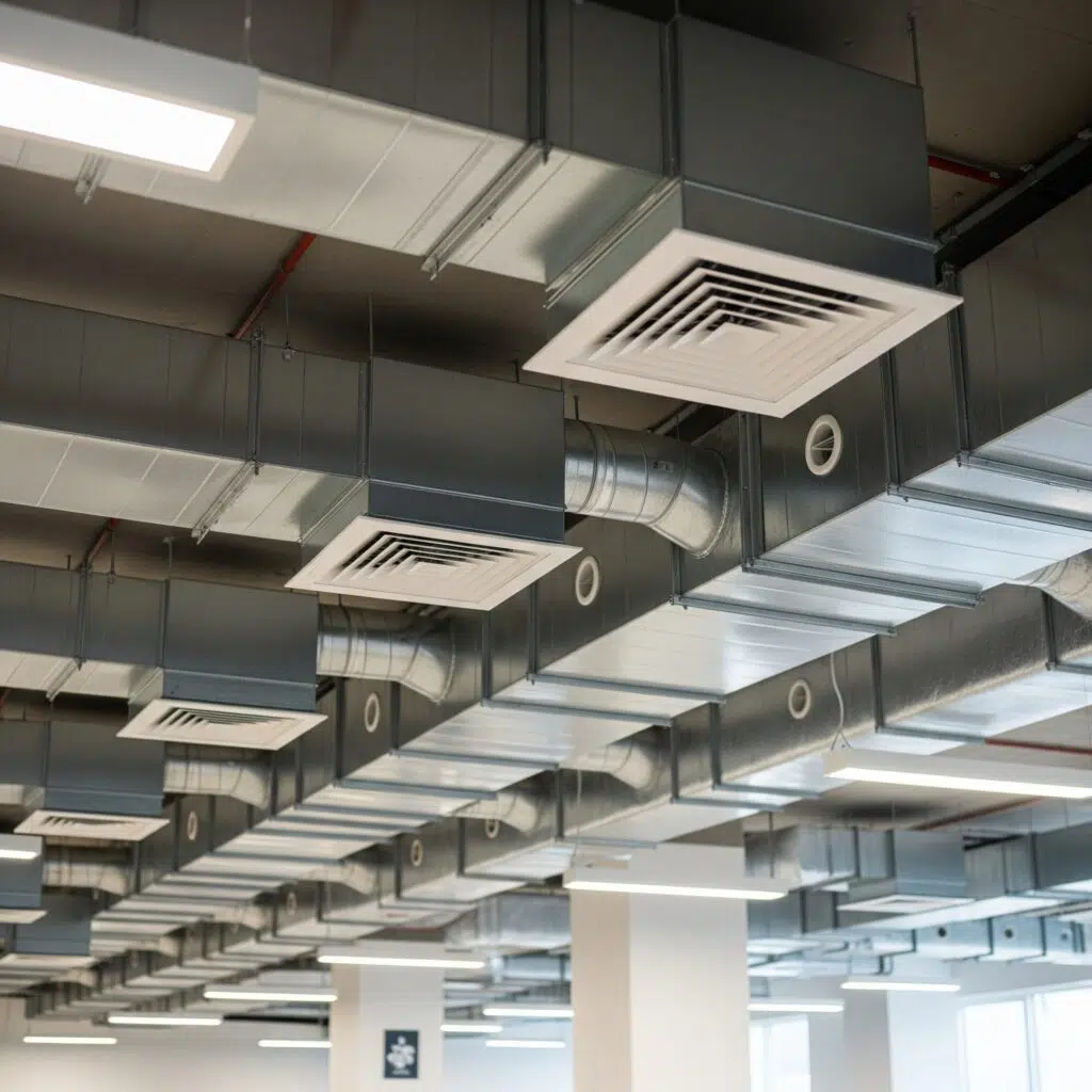 طريقة تركيب دكت التكييف