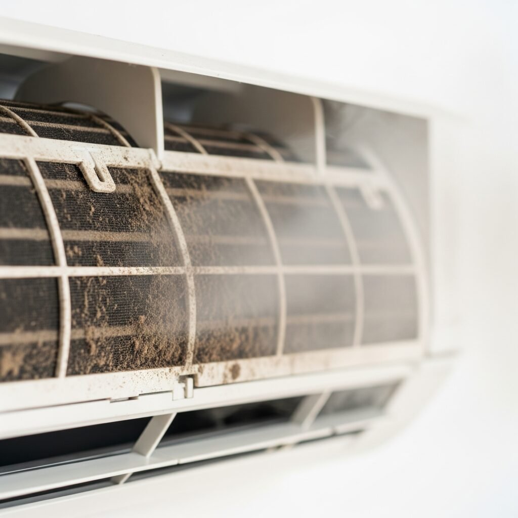 رائحة المكيف الكريهة